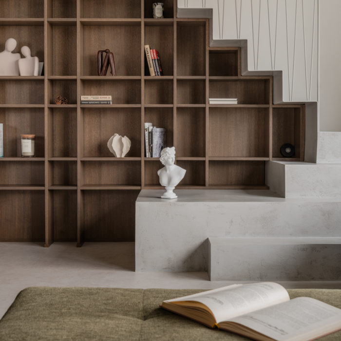 Interior of a Family House with an Open Gallery_Kbely