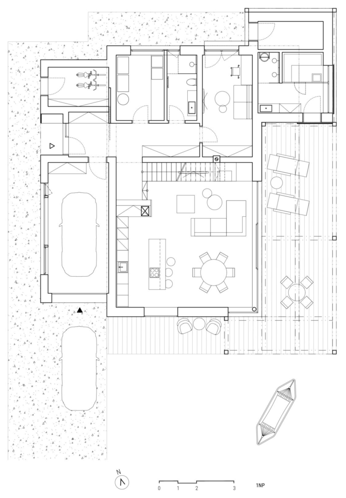 Traditional House in Vysočina — Řásná — Floor plan 7