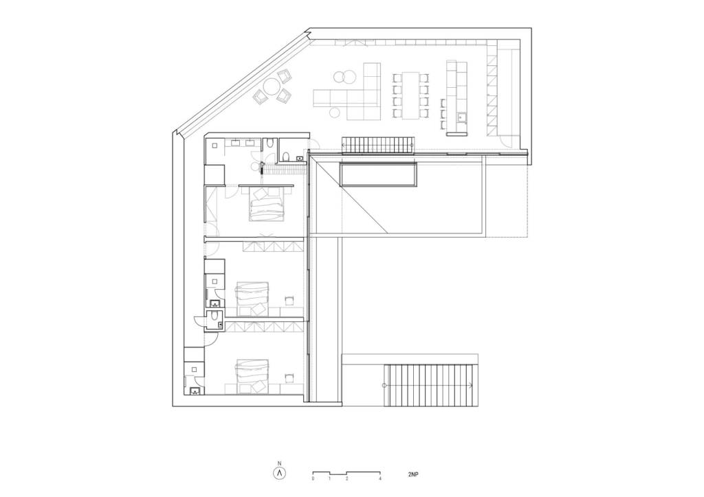 Villa with Concrete Ceilings – Hluboká nad Vltavou — Architectural drawing 15